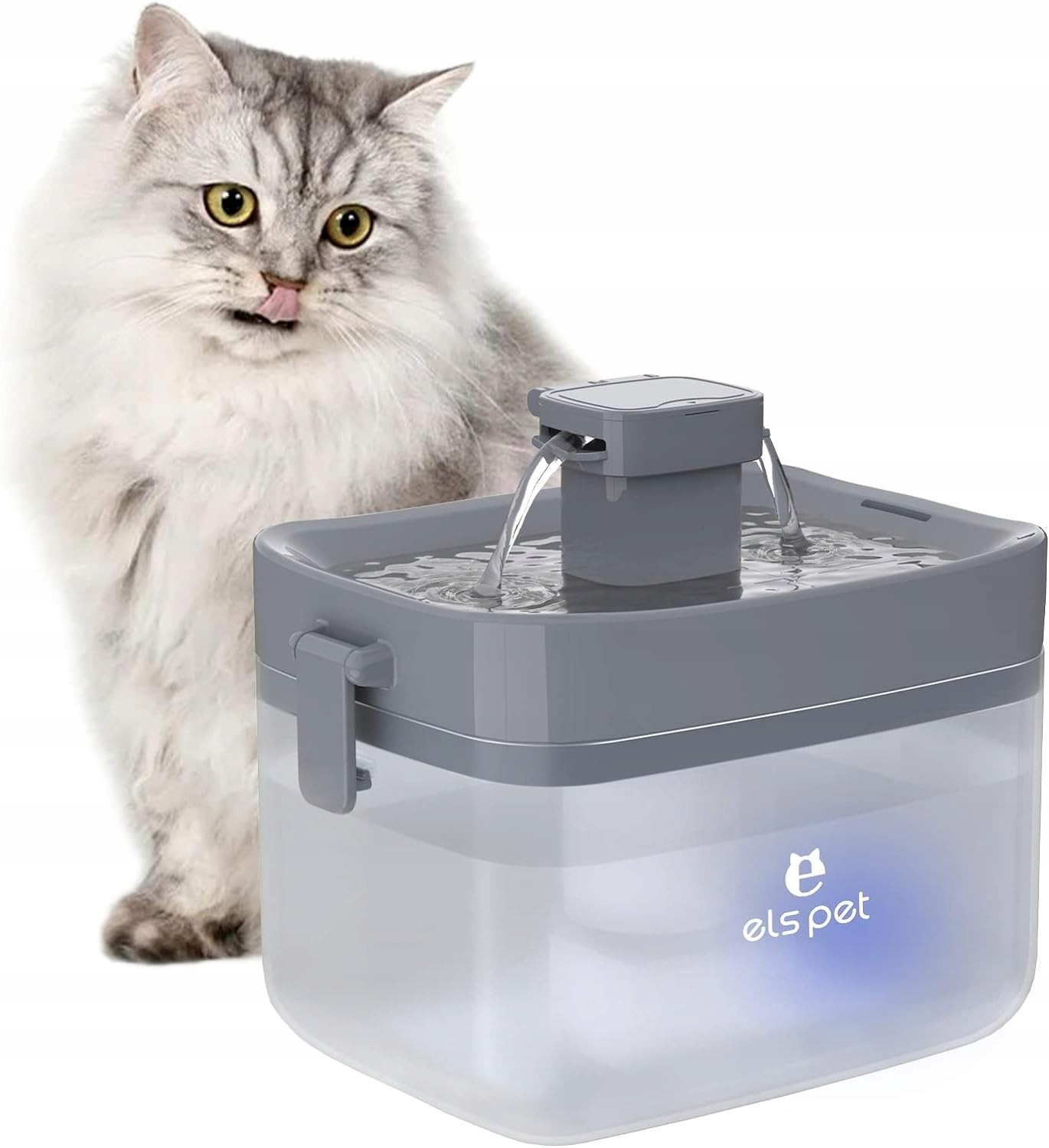 Podavač fontána vody pro kočky.