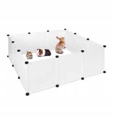 Výběh bílý 110,0 x 110,0 x 54,0 cm