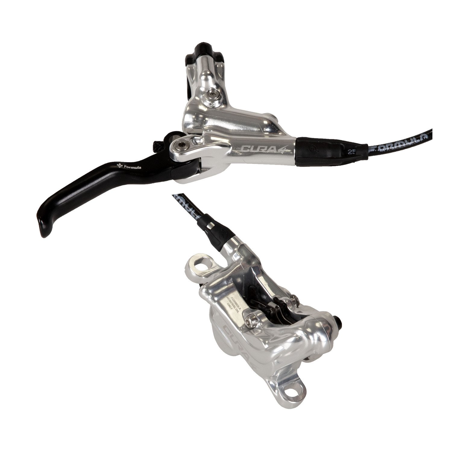 Sada kotoučových brzd Formula Cura 4 - stříbrná