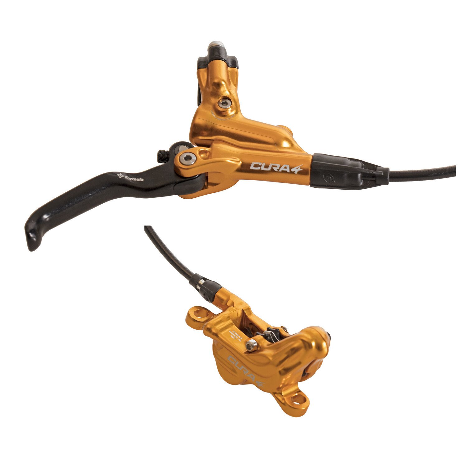 Sada kotoučových brzd Formula Cura 4 - zlatá