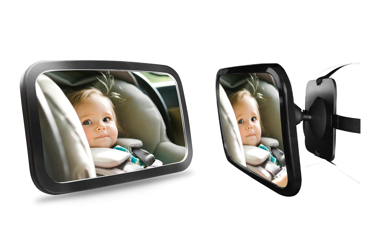 Amio 02387 Dětské pozorovací zrcadlo v autě, 29 x 19 cm