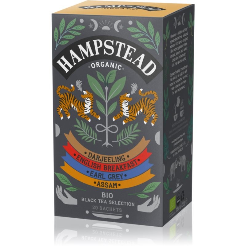 Hampstead Tea London Black Tea Selection porcovaný čaj 20 ks