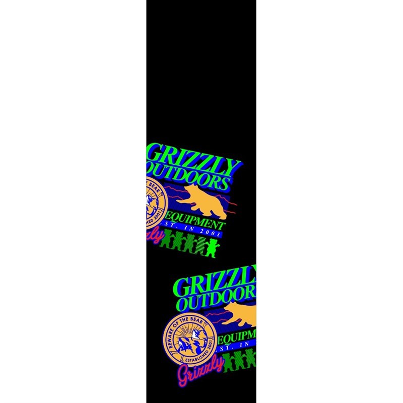 grip GRIZZLY - Neon Trail Griptape Mlti (MLTI)