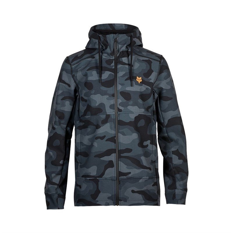 bunda FOX - Pit Jacket Camo Black Camo (247)