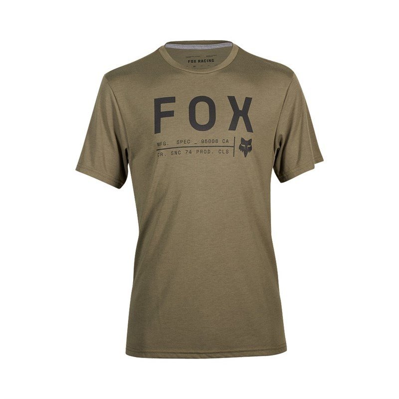 triko FOX - Non Stop Ss Tech Tee Olive Green (099)