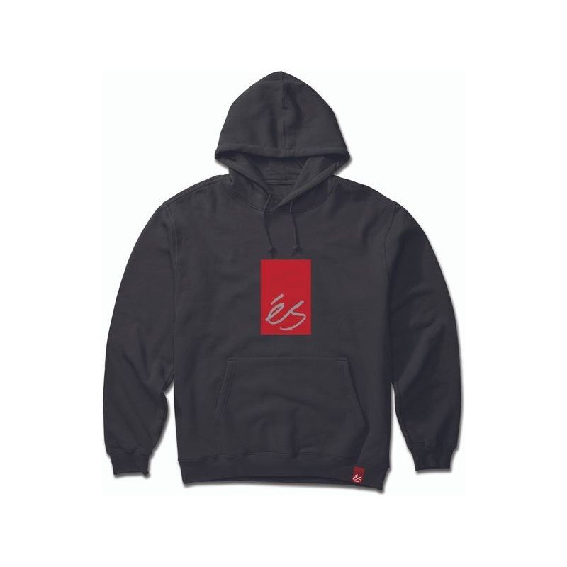 mikina ES - Main Block Hoodie Fleece Black (001)