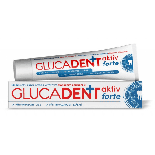Glucadent+ Aktiv Forte Zubní Pasta 75g