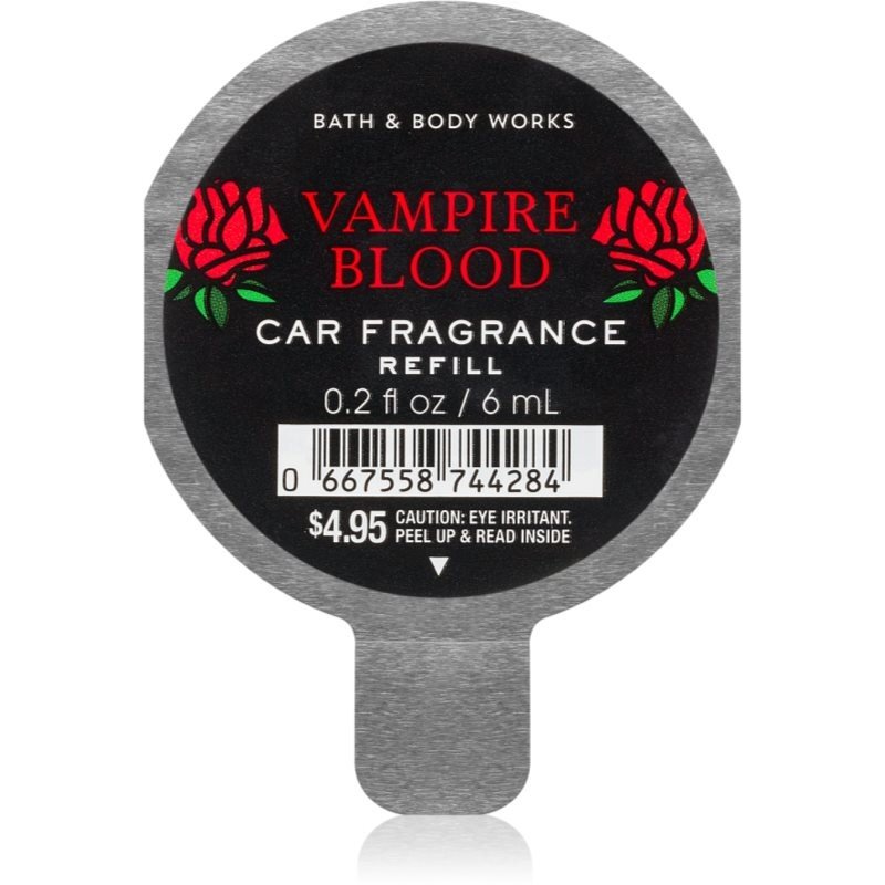 Bath & Body Works Vampire Blood vůně do auta náhradní náplň 6 ml