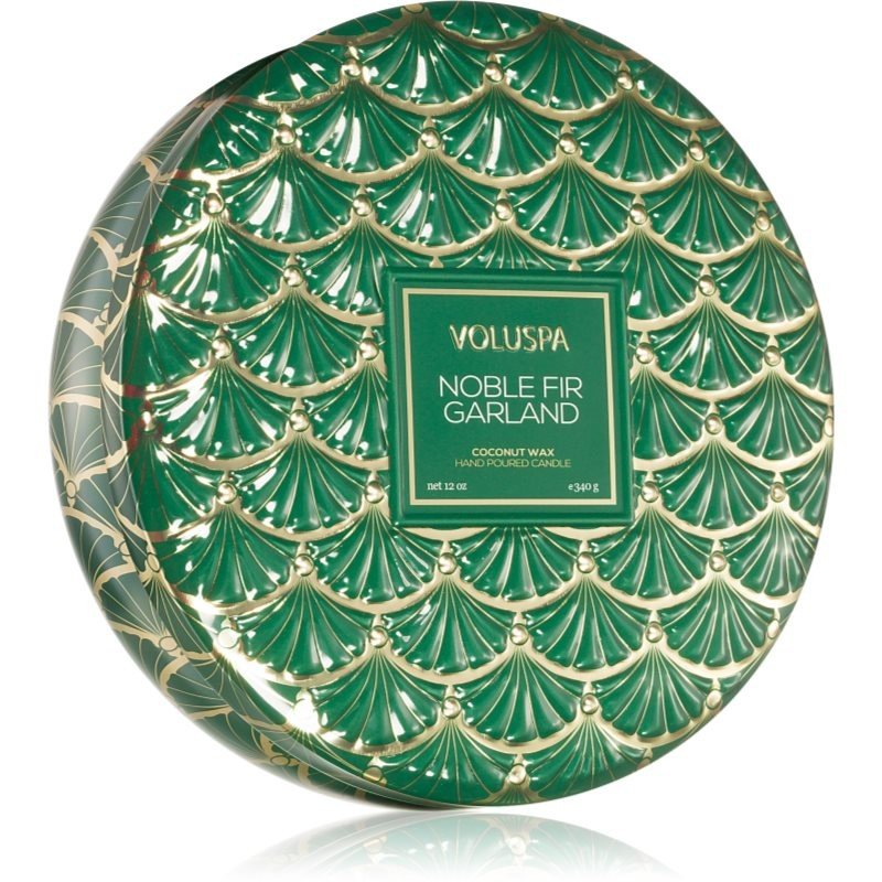 VOLUSPA Japonica Holiday Noble Fir Garland vonná svíčka v plechovce 340 g