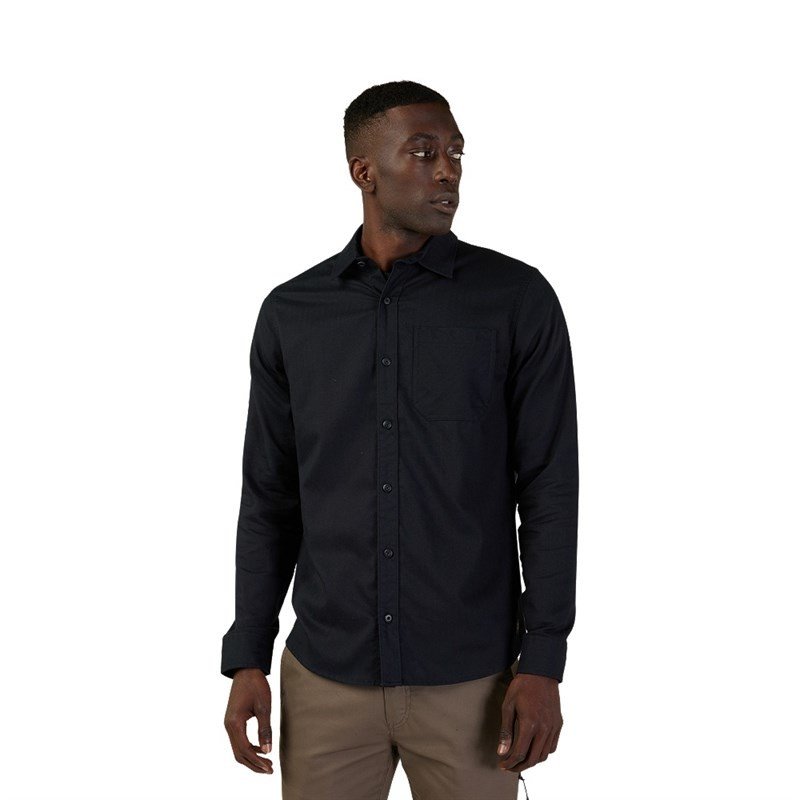 košile FOX - Level Up Woven Ls Black (001)