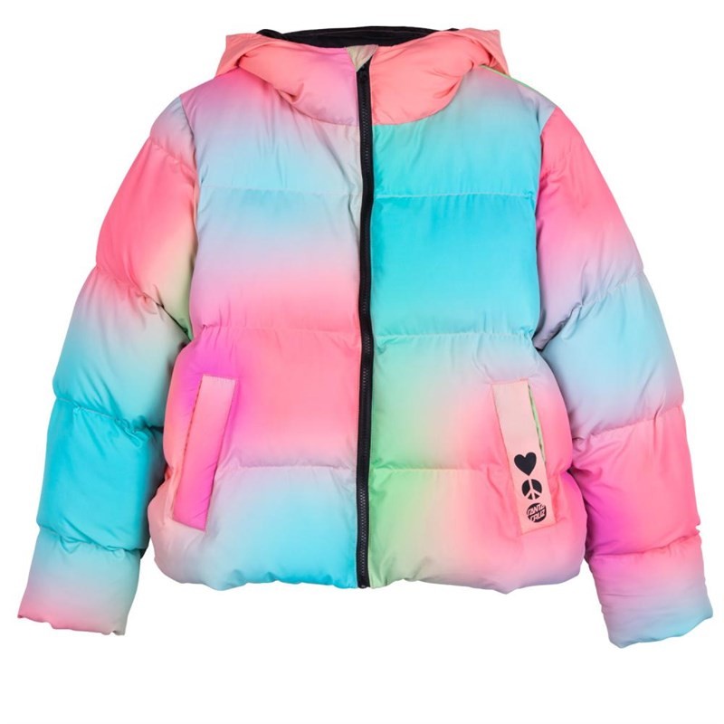 bunda SANTA CRUZ - Glow Quilted Jacket All Over Print (ALL OVER PRINT) velikost: 8