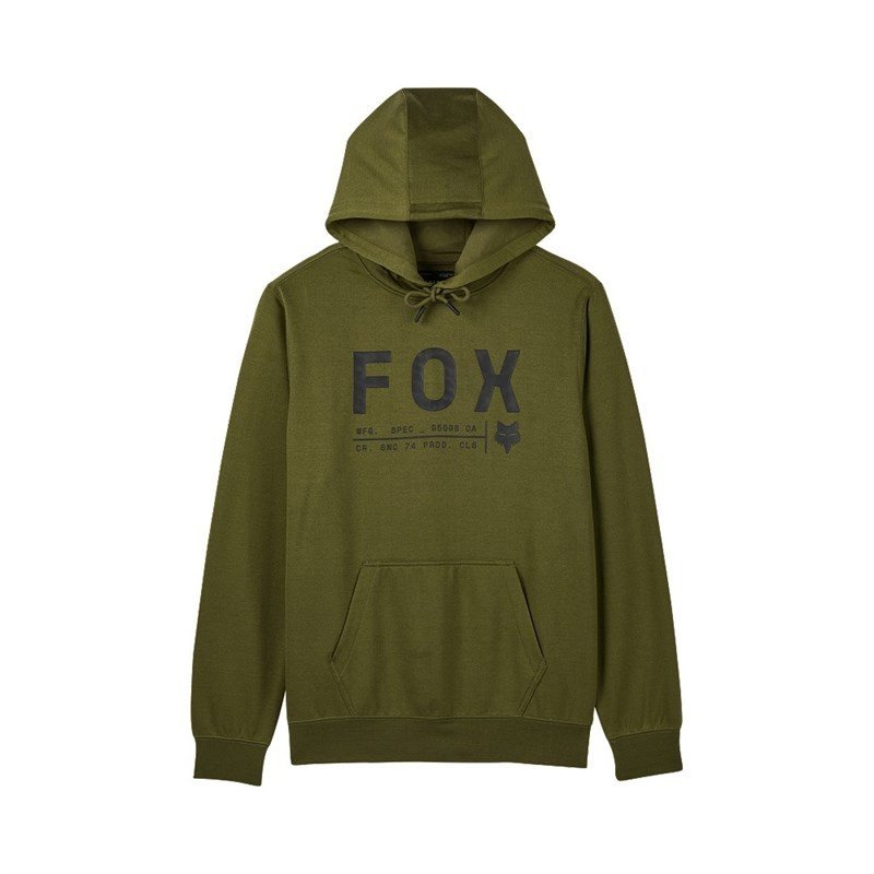 mikina FOX - Non Stop Fleece Po Olive Green (099) velikost: XL