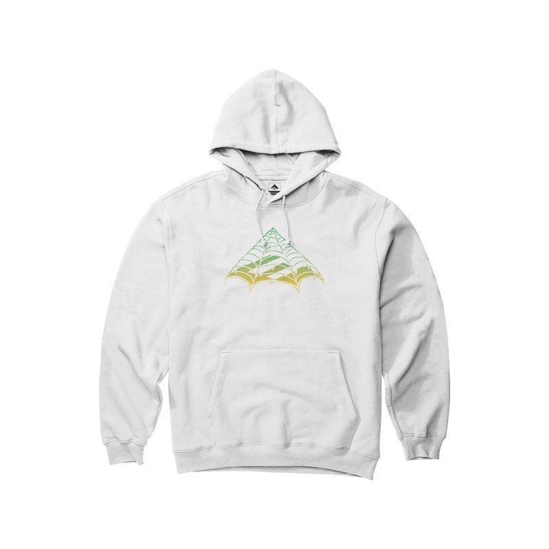 mikina EMERICA - Creature Hoodie White (100)
