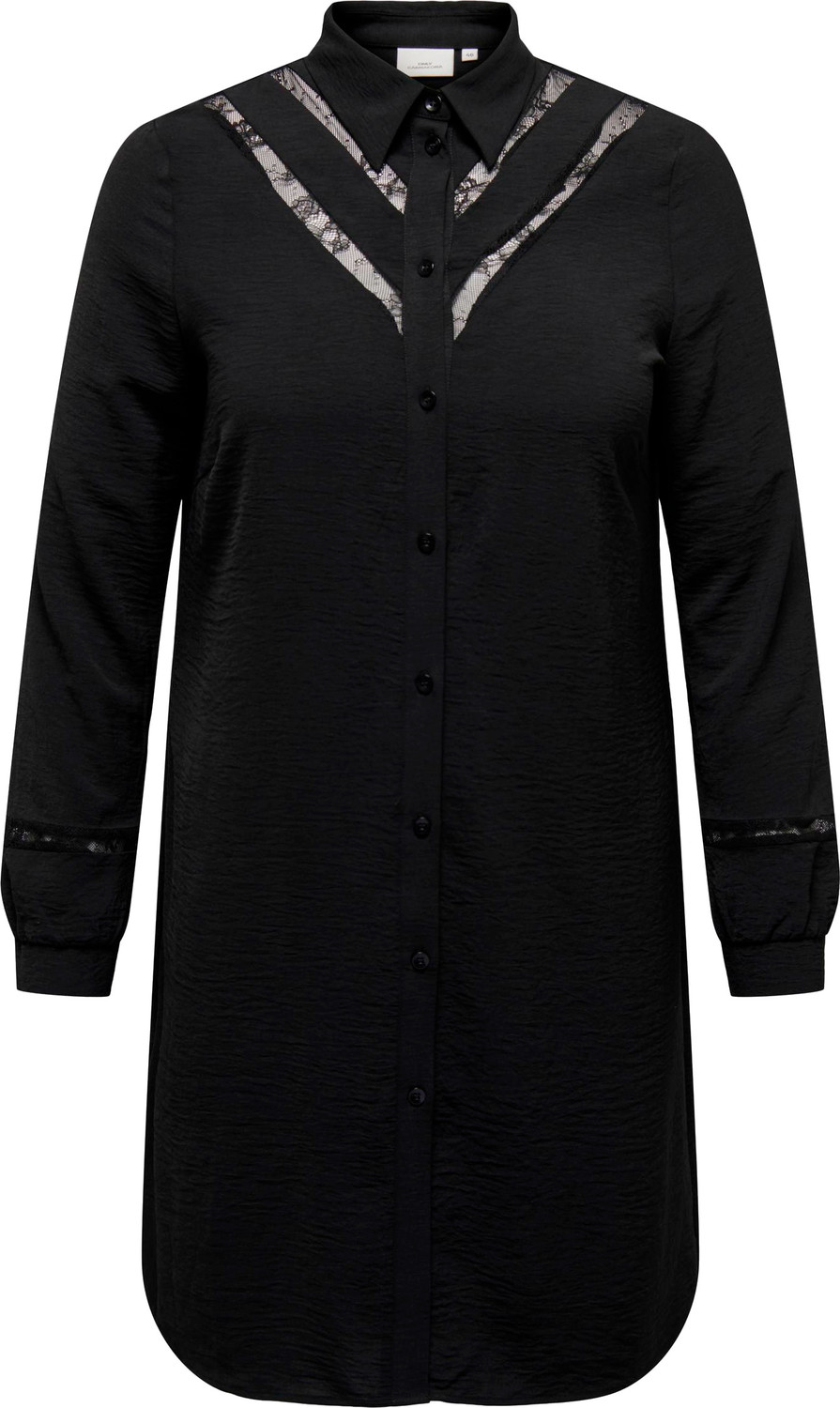 ONLY CARMAKOMA Dámské šaty CARMETTA Regular Fit 15309237 Black XL