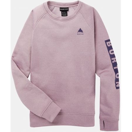 Mikina Burton Oak Crew Wms - Fialová - L