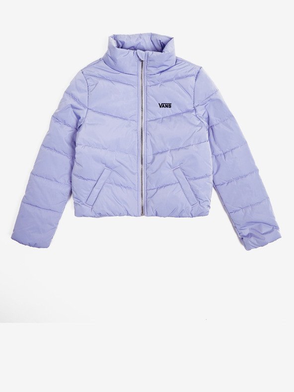 Vans Foundry Puffer Bunda dětská Fialová