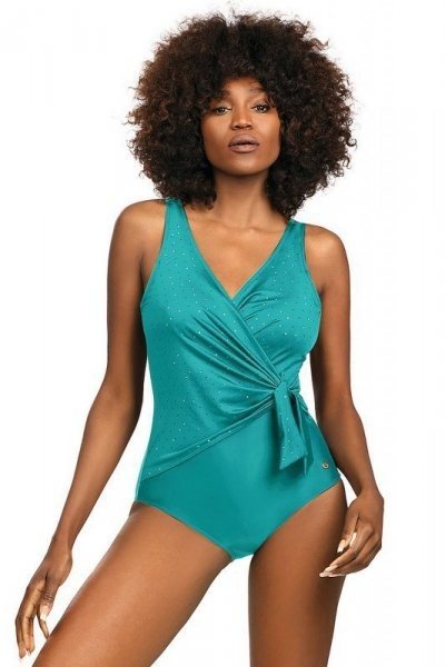 Self Jamaica4 1069JA4 1 zelené Dámské plavky 4XL zelená