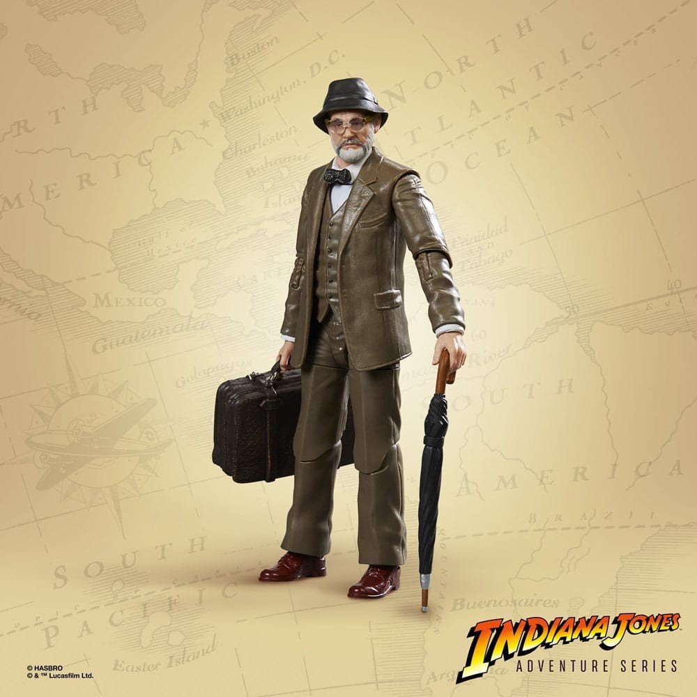 Hasbro | Indiana Jones and the Last Crusade - sběratelská figurka Henry Jones Sr. (Adventure Series) 15 cm