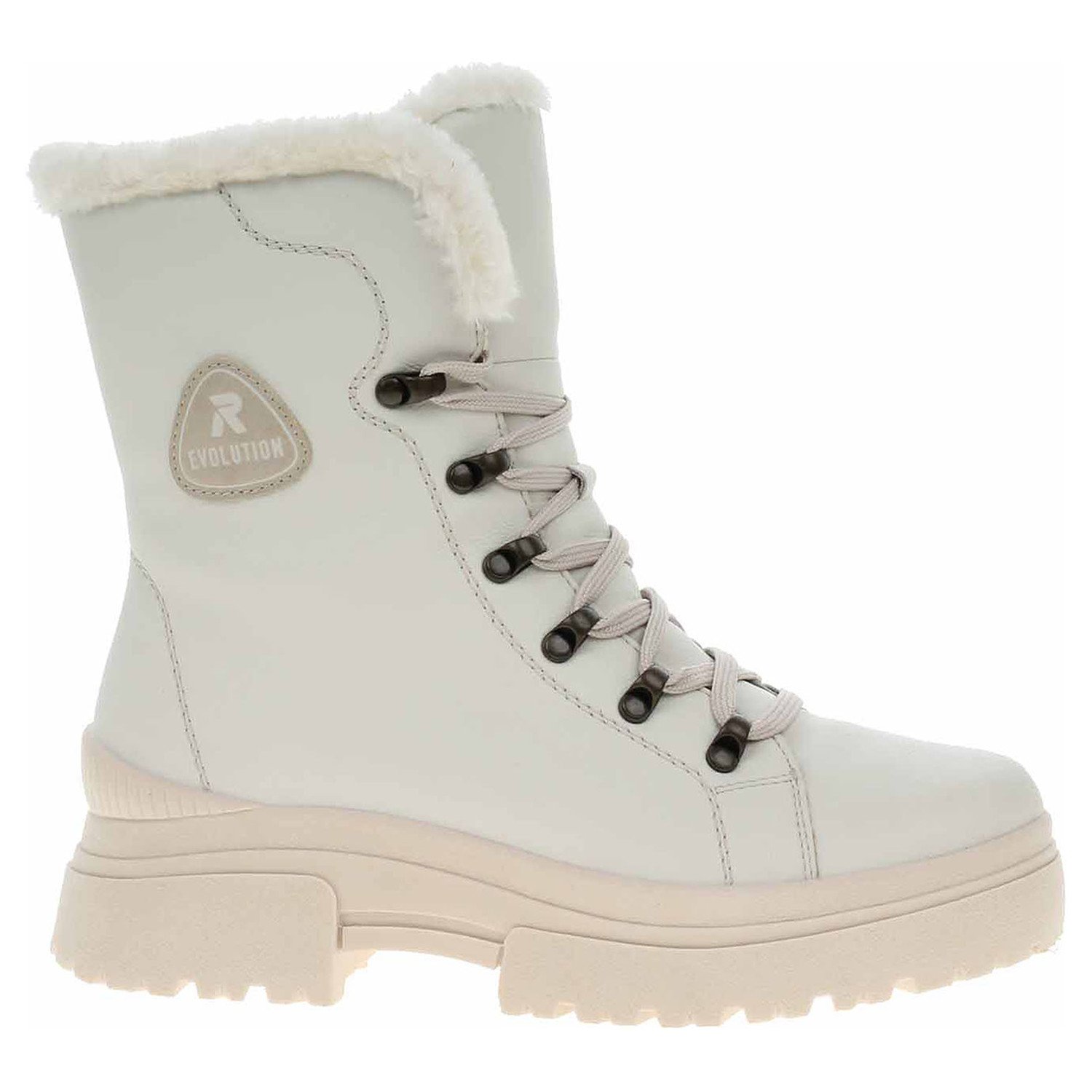 Ecco Dámská kotníková obuv Rieker W0372-80 weiss 22401224