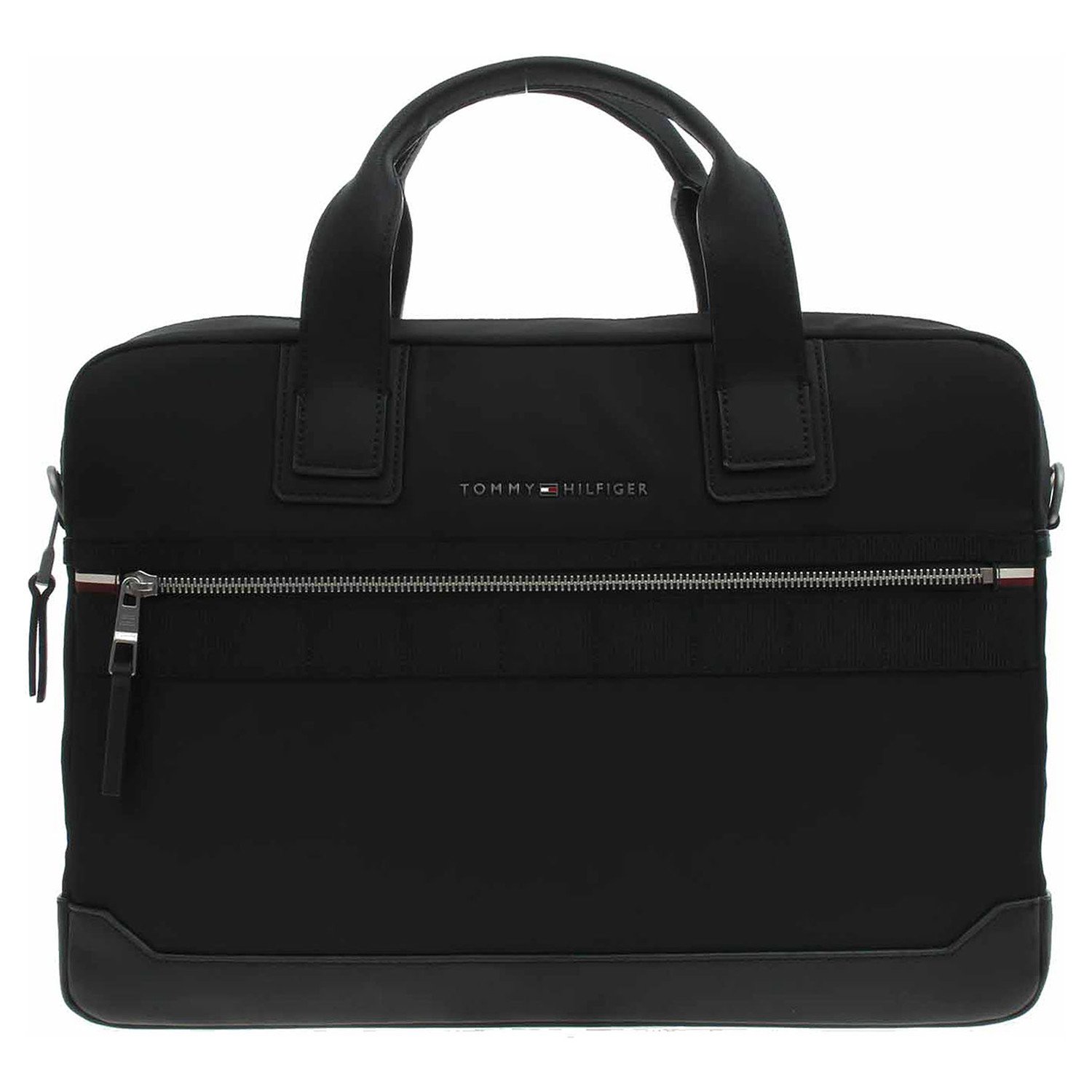 Ecco Tommy Hilfiger taška na notebook AM0AM11574 BDS Black 10701306