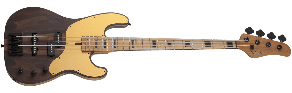 Schecter Model-T 4 Exotic Ziricote - Natural Satin