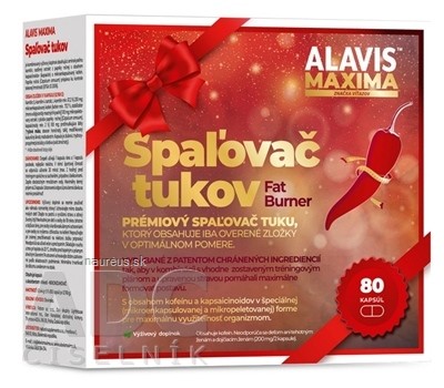 Patron ca. s.r.o. ALAVIS MAXIMA Spalovač tuků cps (Vánoce) 1x80 ks