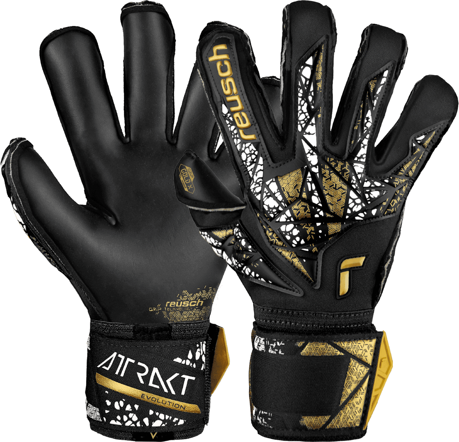 Brankářské rukavice Reusch Reusch Attrakt Gold X Evolution Cut Finger Support Goalkeeper Gloves