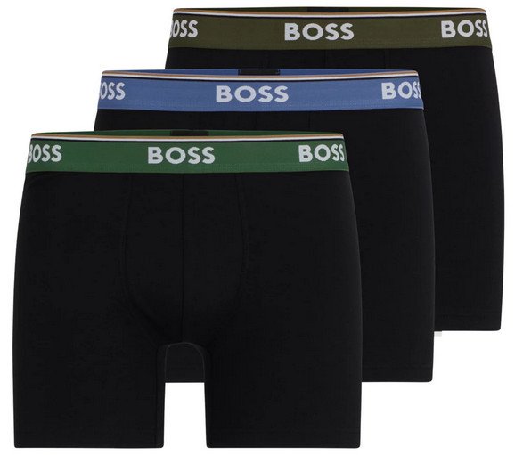 3PACK pánské boxerky Hugo Boss černé (50508950 971) XL