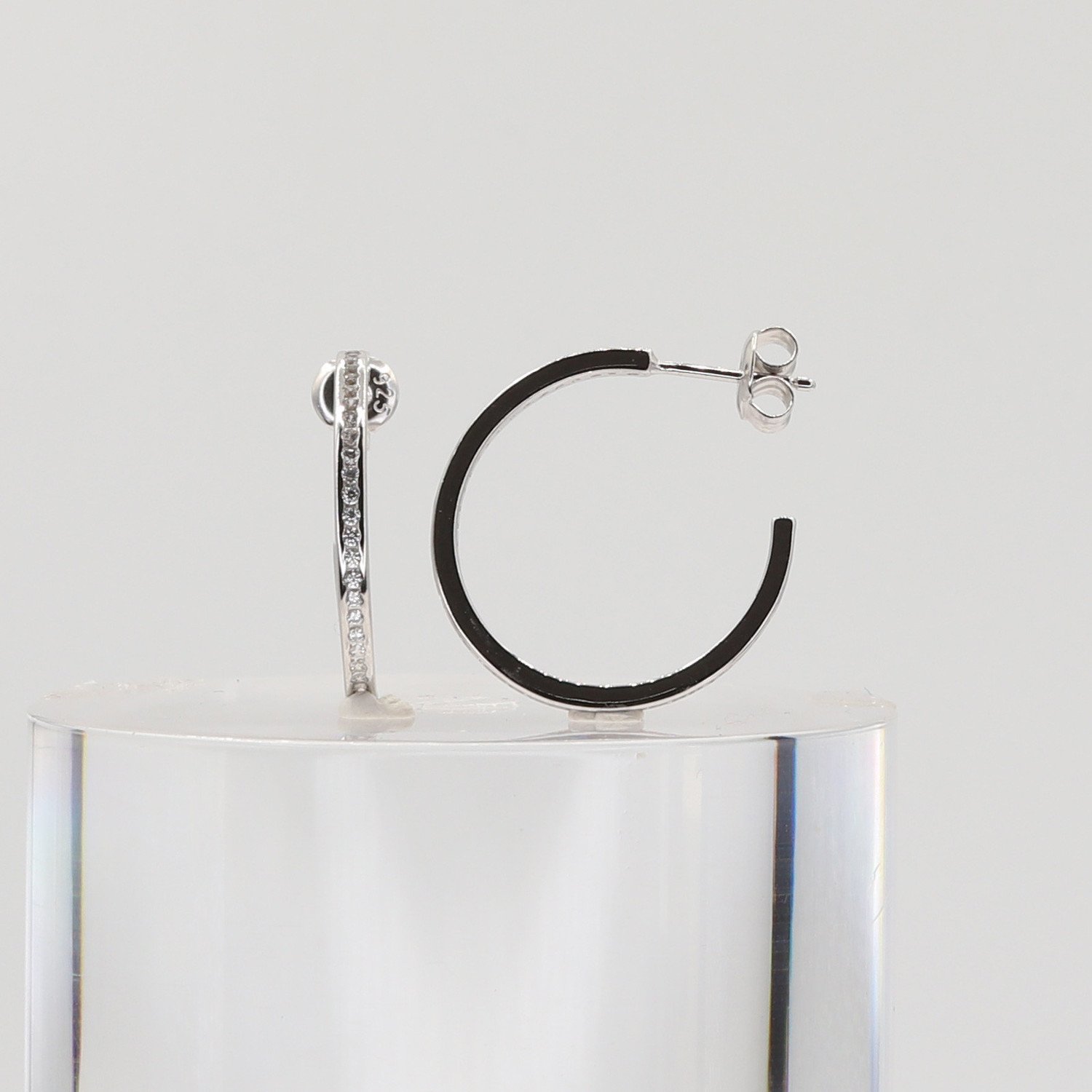 Stříbrné náušnice 104808