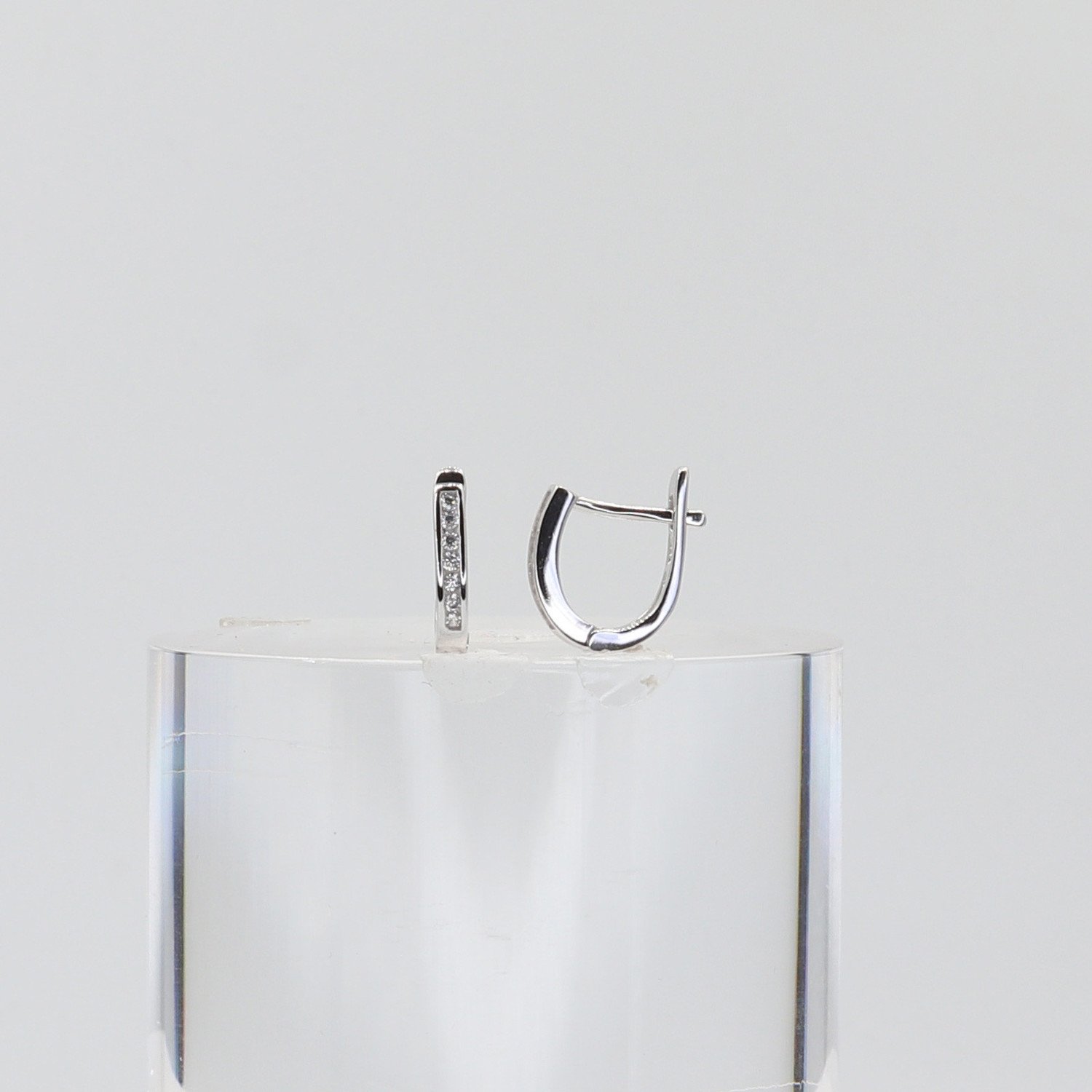 Stříbrné náušnice 104829