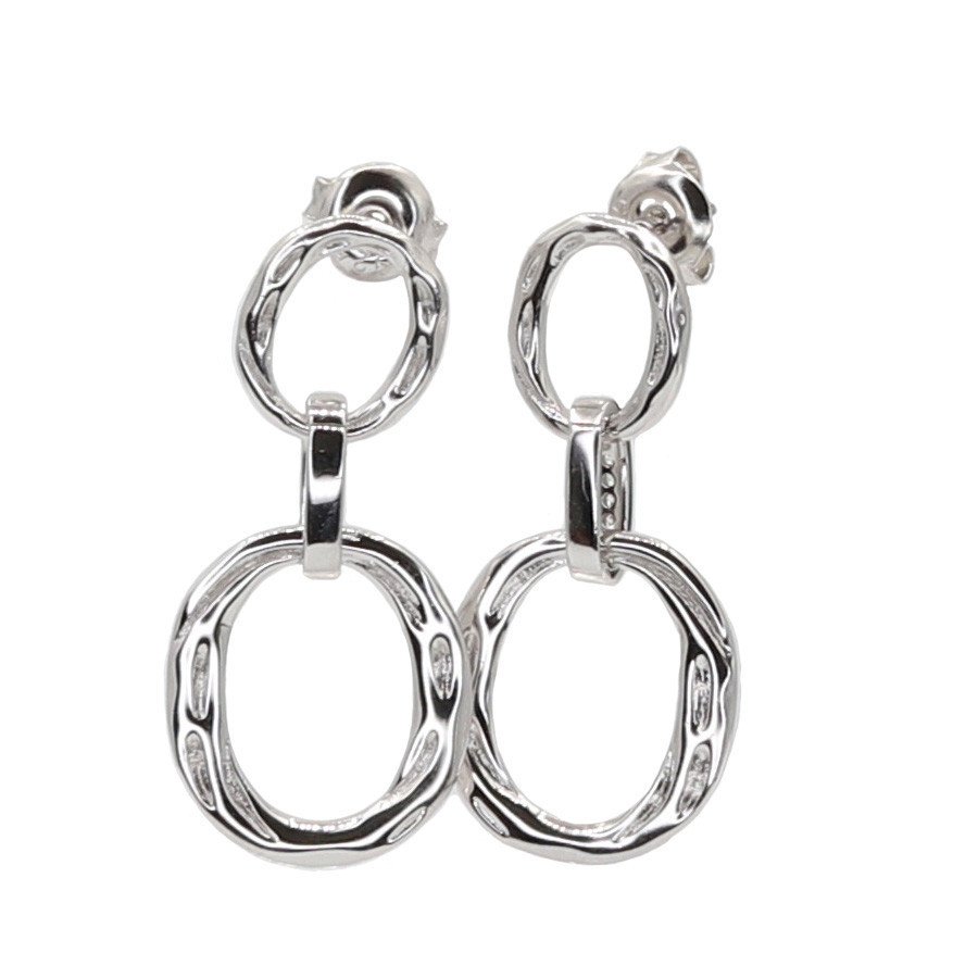 Stříbrné náušnice 104859