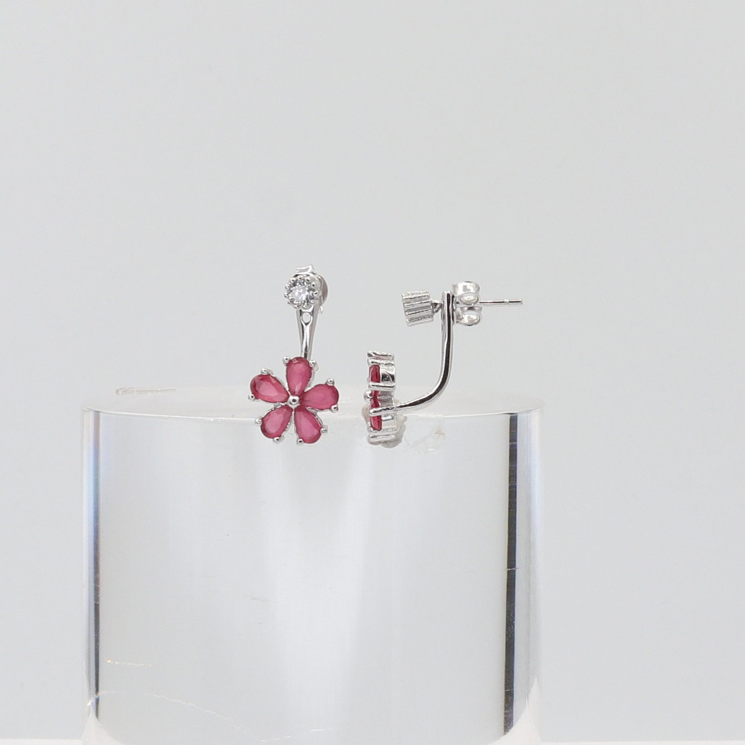 Stříbrné náušnice 104862