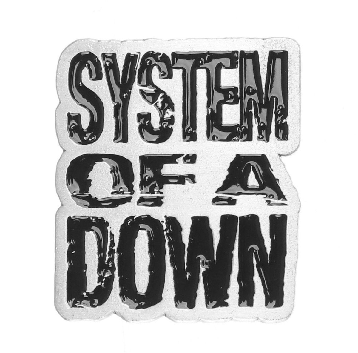připínáček SYSTEM OF A DOWN - LOGO - RAZAMATAZ