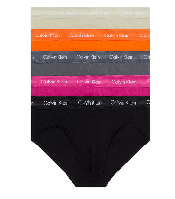 5PACK pánské slipy Calvin Klein vícebarevné (NB2630A-I08) L
