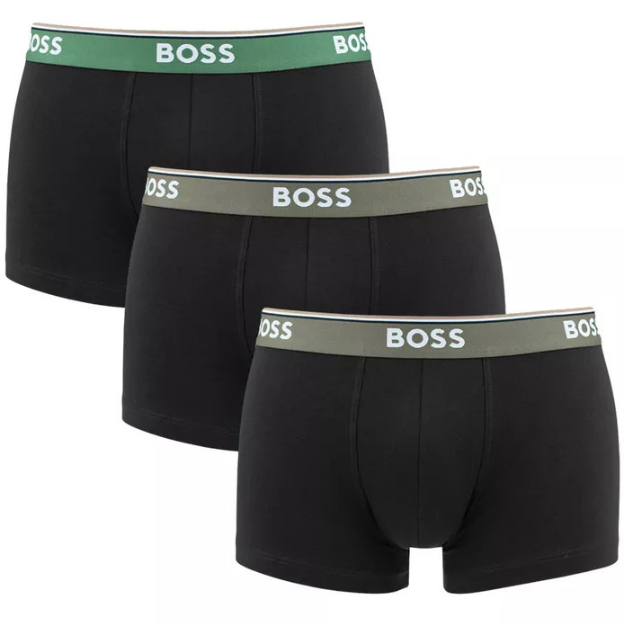 3PACK pánské boxerky Hugo Boss černé (50508985 977) XXL