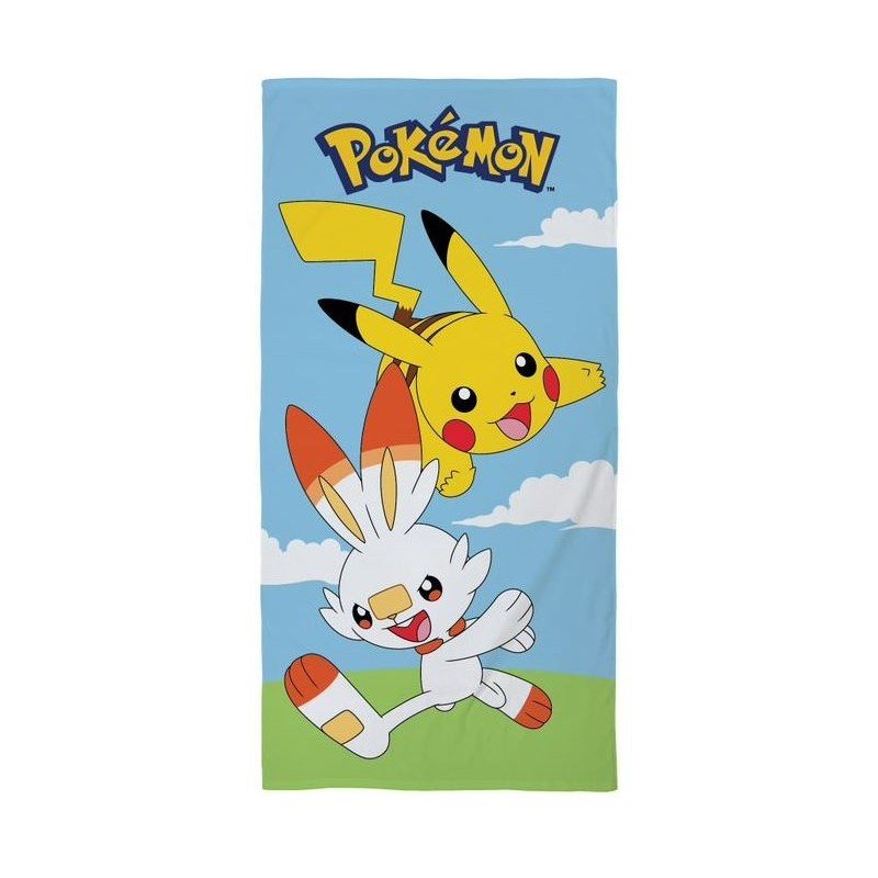 Halantex Bavlněná froté osuška 70x140 cm - Pokémon