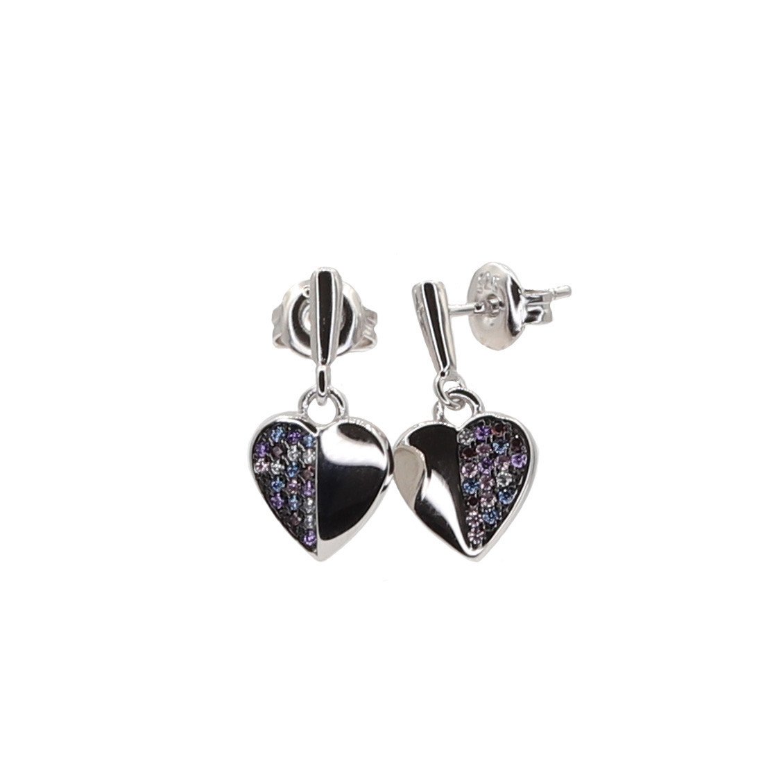 Stříbrné náušnice 104793