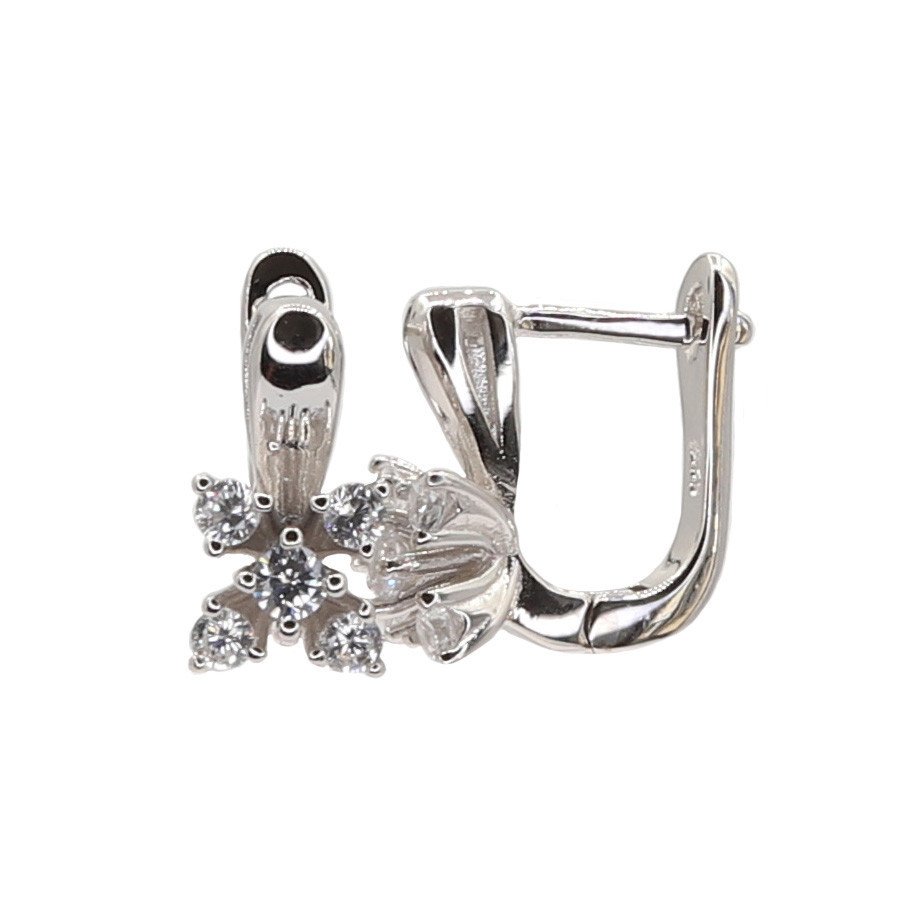 Stříbrné náušnice 104818