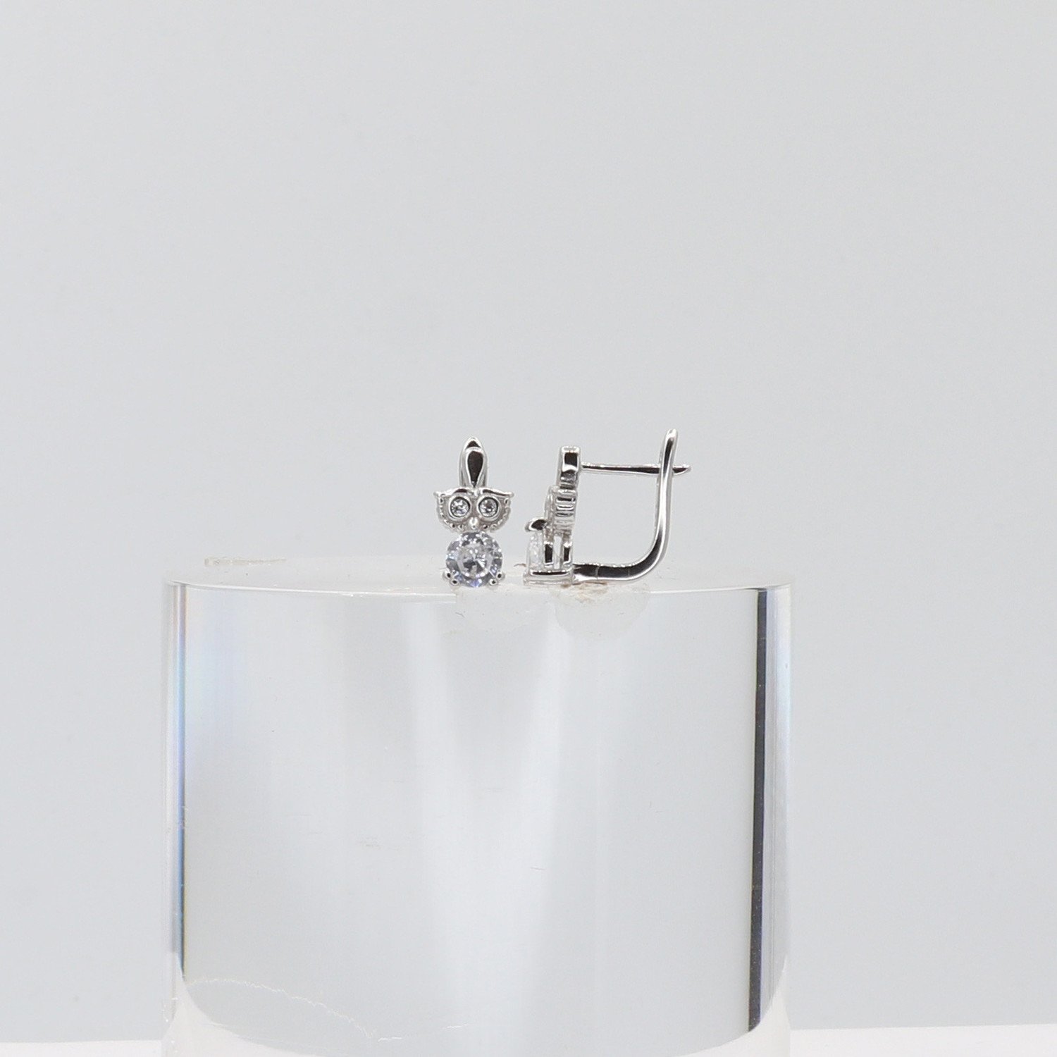 Stříbrné náušnice 104846