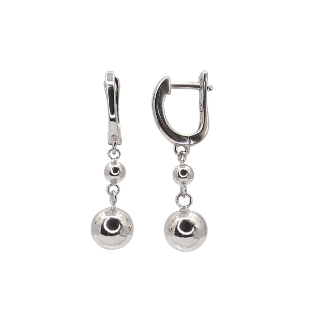 Stříbrné náušnice 104869