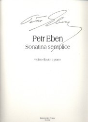 Sonatina semplice | EBEN, Petr