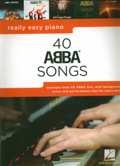 Abba - 40 songs snadný klavír | ABBA