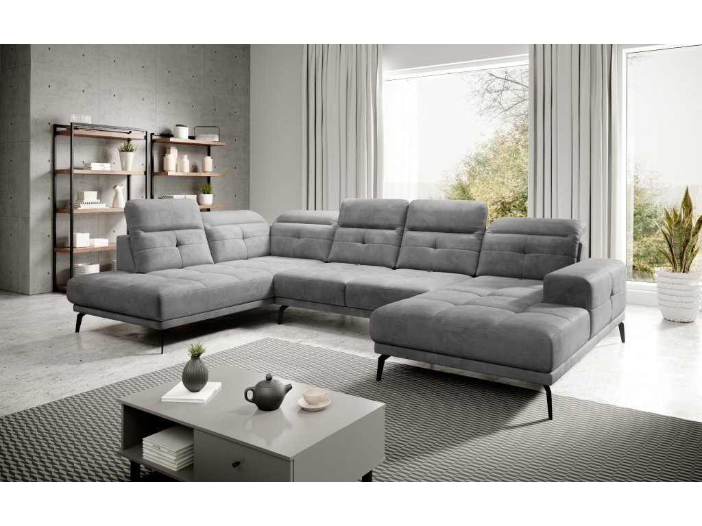 Bretan sedaci souprava Materiál / Dekor: Nube 3, Orientace: Levá