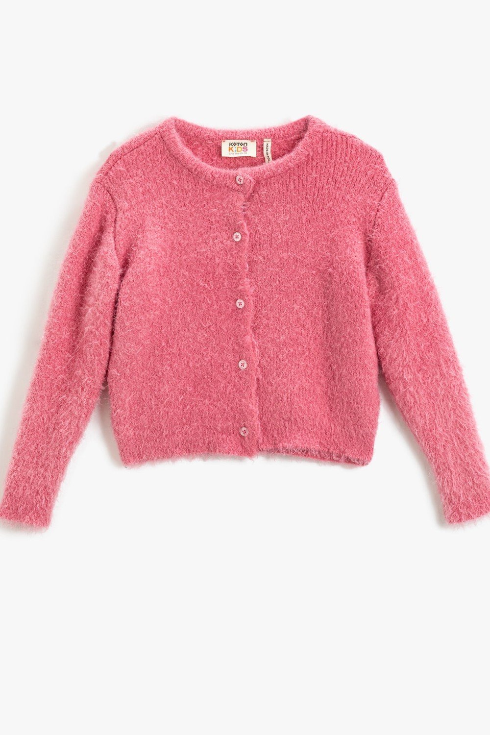 Koton Girls' Pink Cardigan