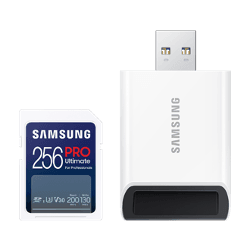 Samsung SDXC 256GB PRO ULTIMATE + USB adaptér