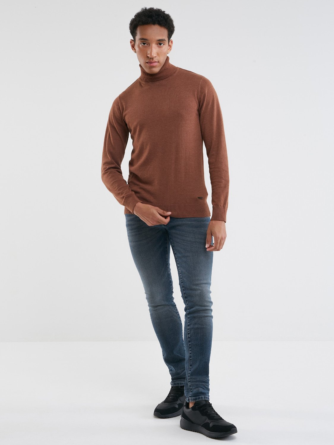 Big Star Man's Turtleneck Sweater 160997  Wool-803