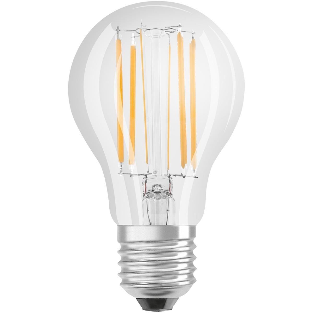 LED žárovka LED E27 A60 7,5W = 75W 1055lm 4000K Neutrální bílá 300° CRI90 Filament Stmívatelná OSRAM SUPER STAR+ OSRSTALL2120