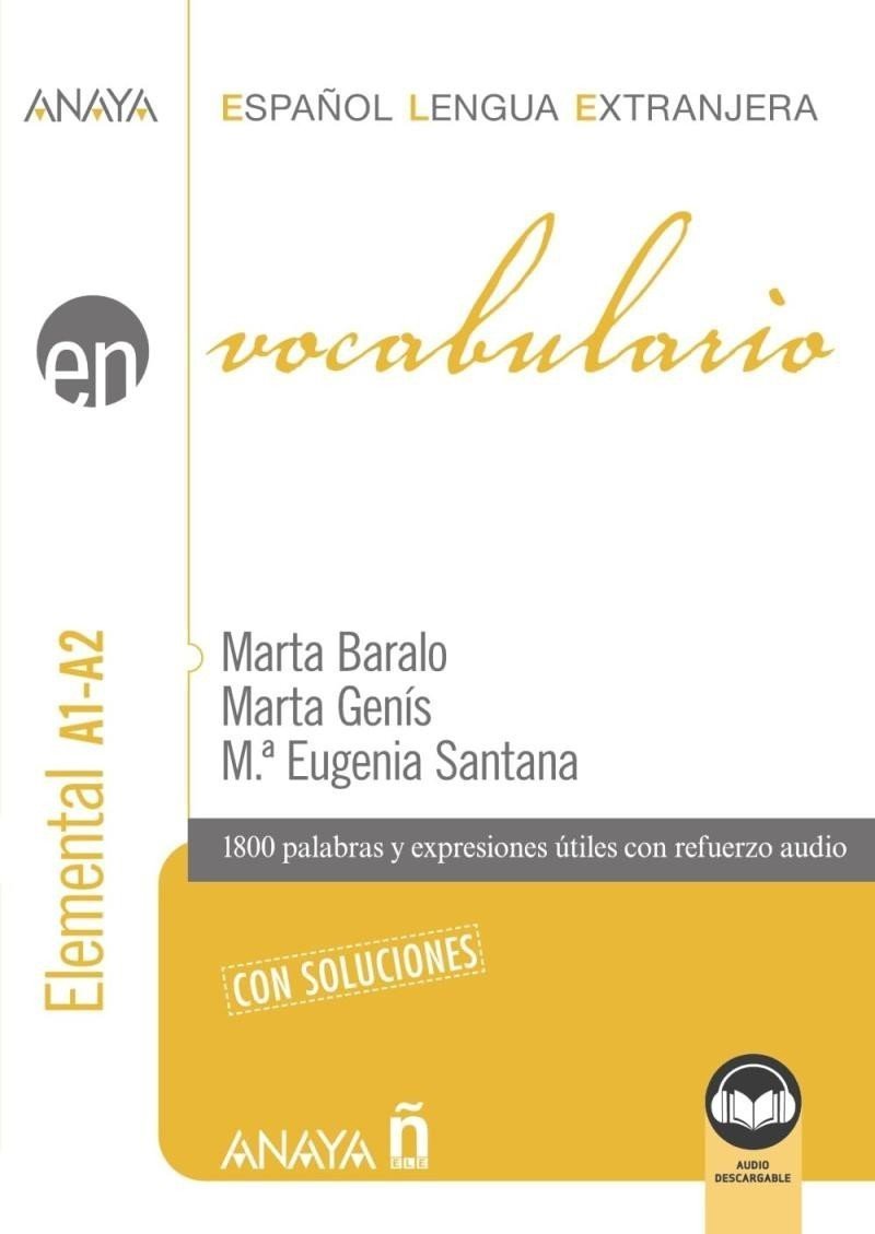 Vocabulario A1-A2: Elemental, 2.  vydání - Marta Baralo