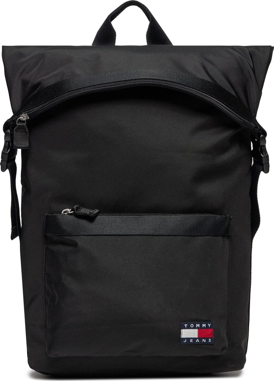 Batoh Tommy Jeans Tjm Daily Rolltop Backpack AM0AM11965 Black BDS