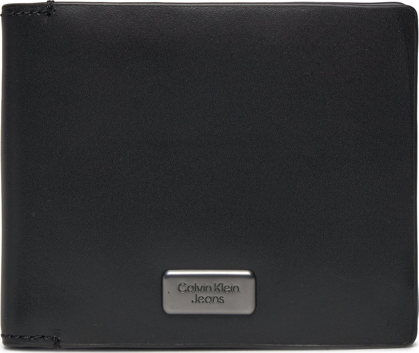 Velká pánská peněženka Calvin Klein Jeans Inst Plaque Bifold K50K511451 Black BEH